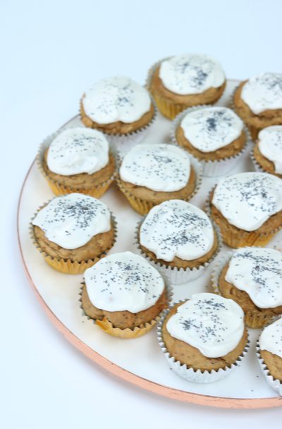 Lemon poppyseed muffins