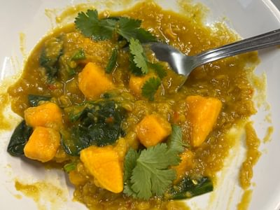 Sweet potato daal 6