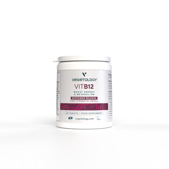 B12 Supplement - Best Vegan B12 Supplement - Vegetology B12 Supplement - Best Vegan B12 Supplement - Vegetology