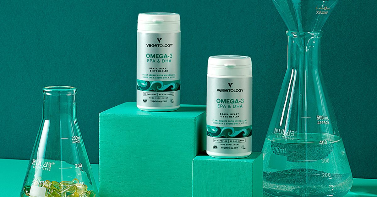 Vegetology Vegan Omega-3 Supplements