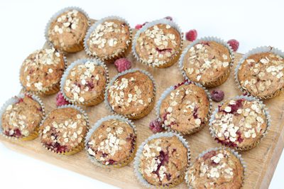Raspberry muffins