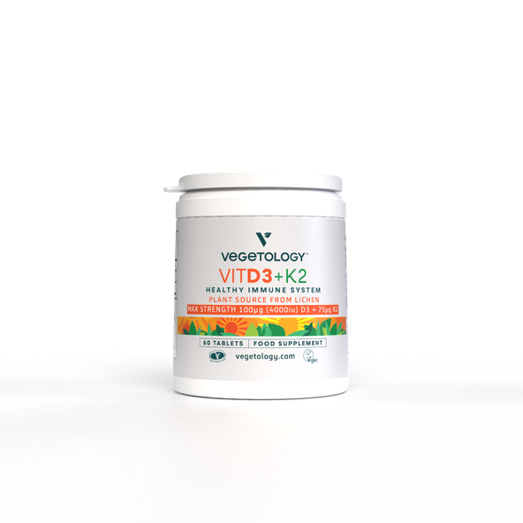 Vegan Vitamin D3 4000iu + Vitamin K2